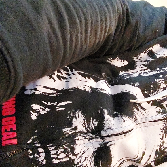 M/M ROB ZOMBIE AMC WALKING DEAD ZIP UP HOODIE - Picture 5 of 5